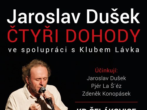 Plakát události Jaroslav Dušek - Čtyři dohody