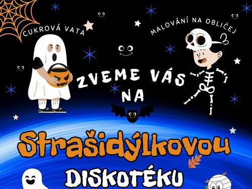 Plakát události Strašidýlková diskotéka