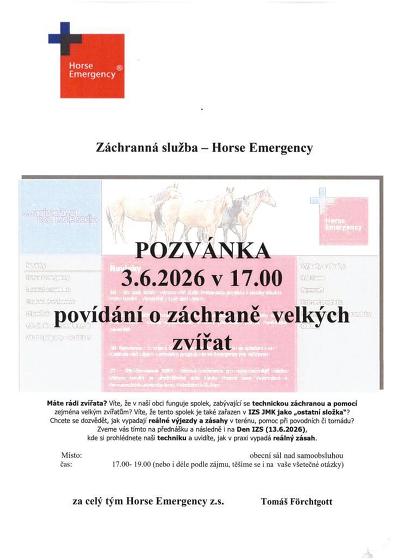 Plakát události Povídání o záchraně velkých zvířat