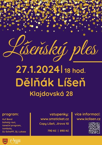 Plakát události Líšeňský ples 2024