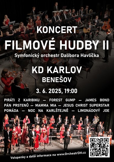 Plakát události Koncert filmové hudby 2