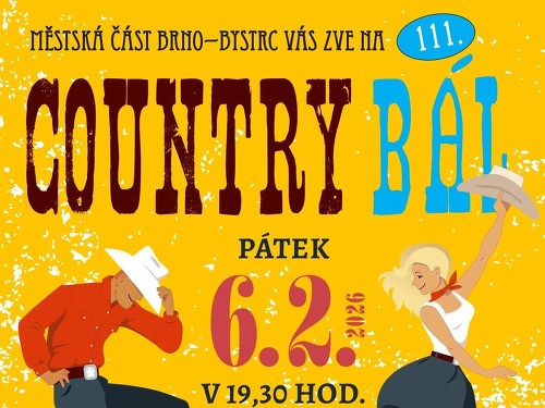 Plakát události COUNTRY BÁL
