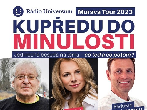 Plakát události Kupředu do minulosti - Morava Tour 2023 - Brno
