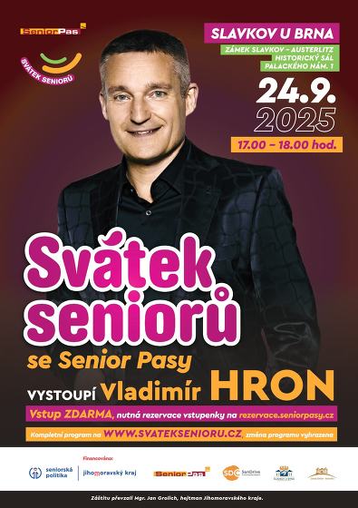 Plakát události Svátek seniorů 2025