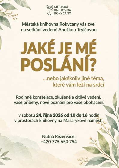 Plakát události Jaké je mé poslání?