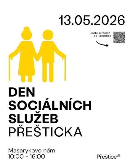 Plakát události Den sociálních služeb Přešticka 2026