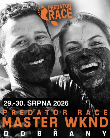Plakát události Predator Race MASTER WKND Dobřany Šlovický vrch
