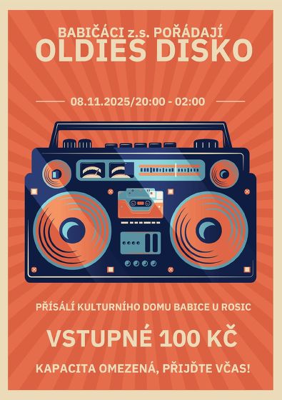 Plakát události Oldies Disko