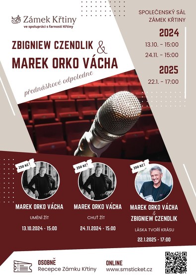Plakát události Marek Orko Vácha & Zbigniew Czendlik - LÁSKA TVOŘÍ KRÁSU