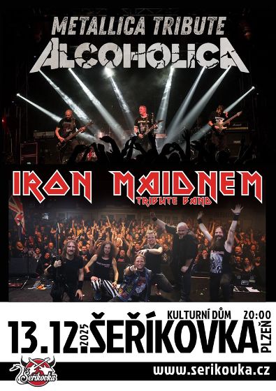Plakát události IRON MAIDEM Tribute band (hu) & ALCOHOLICA
