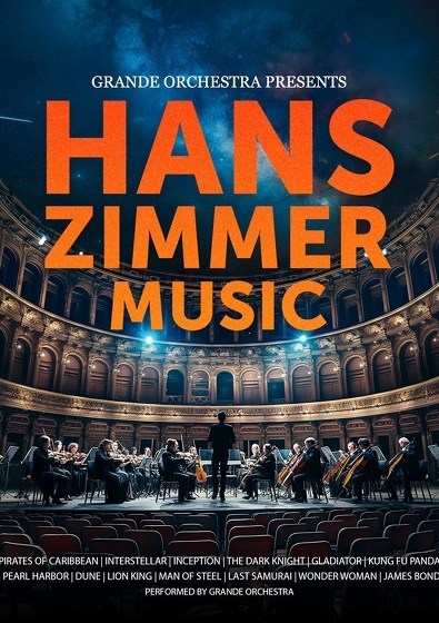 Plakát události Koncert filmové hudby Hanse Zimmera