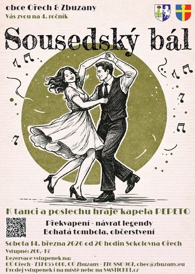 Plakát události Sousedský bál