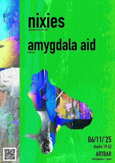 Plakát události Nixies // Amygdala Aid