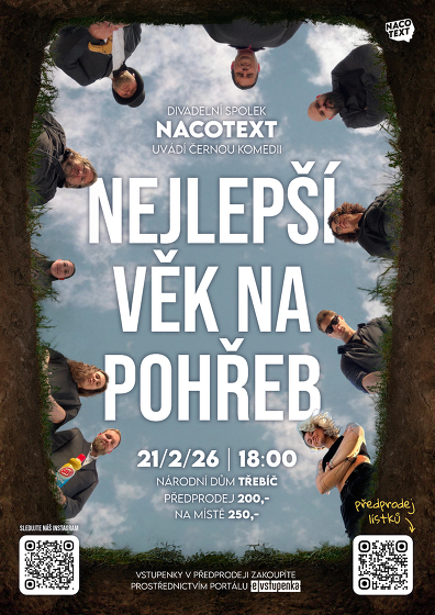 Plakát události Nejlepší věk na pohřeb