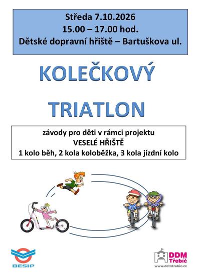 Plakát události Kolečkový triatlon
