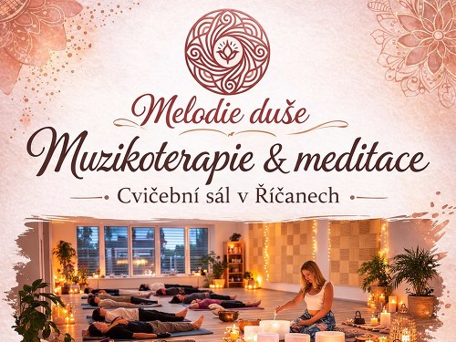 Plakát události Muzikoterapie & Meditace