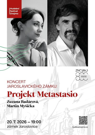 Plakát události Koncert jaroslavického zámku: PROJEKT METASTASIO