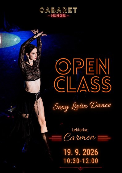 Plakát události Sexy Latin Dance Open Class