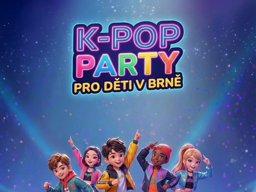 Plakát události Párty pro děti ve stylu K-Pop Demon Hunters