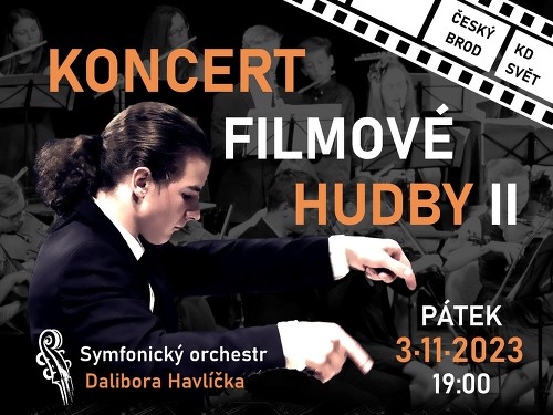 Plakát události Koncert filmové hudby II