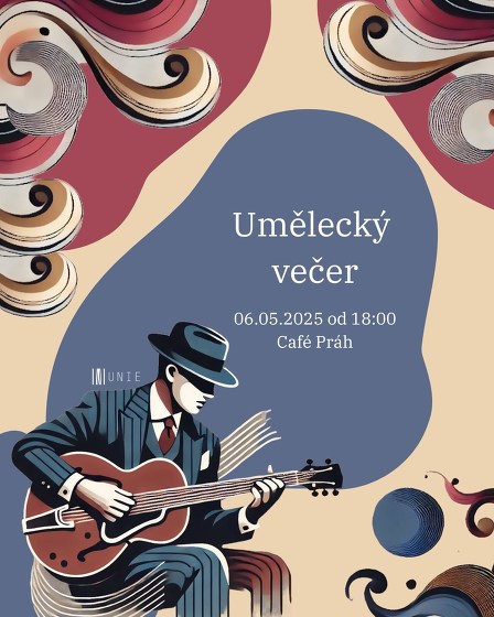 Plakát události Umělecký večer MUNIE