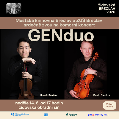 Plakát události GENduo - Komorní koncert