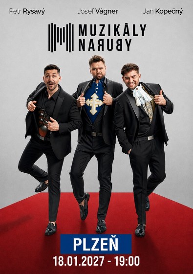 Plakát události Muzikály Naruby | Plzeň