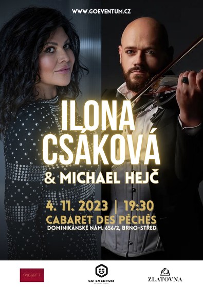 Plakát události Ilona Csáková & Michael Hejč