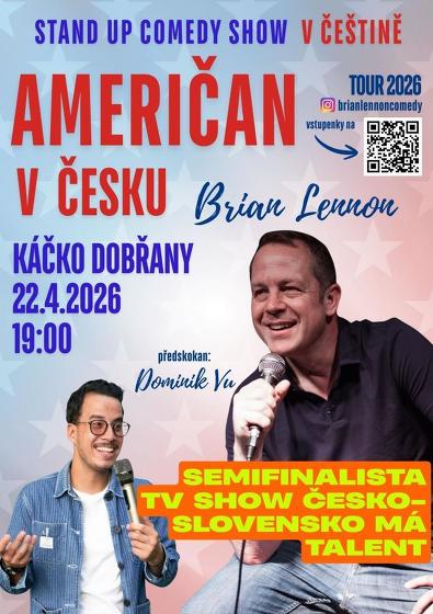 Plakát události Američan v Česku