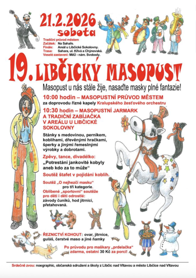 Plakát události Libčický masopust