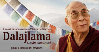 Plakát události Dalajláma - Oceán moudrosti / s účastí Viliama Poltikoviče
