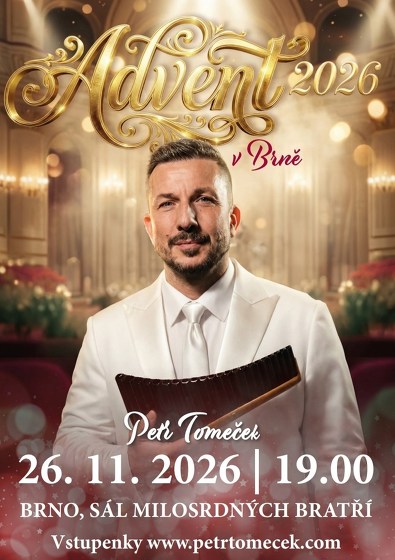 Plakát události Petr Tomeček / Advent 2026 v Brně