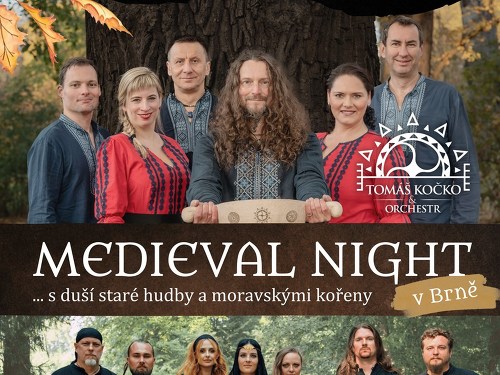 Plakát události Medieval Night (Brno)