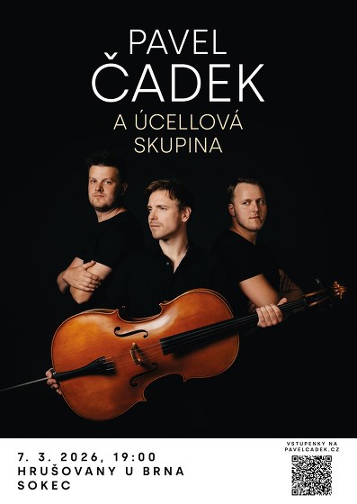Plakát události Pavel Čadek a Úcellová skupina - Sokec Hrušovany