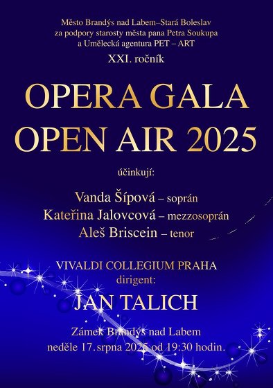 Plakát události Opera Gala Open Air 2025