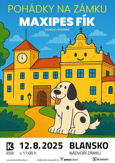 Plakát události Maxipes Fík | Pohádka na zámku