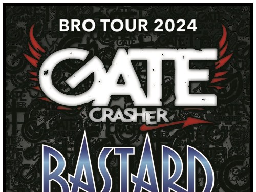 Plakát události GATE Crasher, BASTARD a PORTA INFERI v Brně