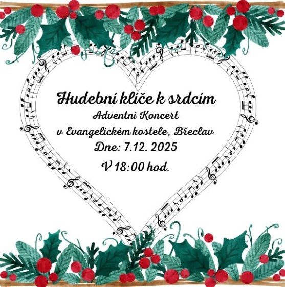 Plakát události Hudební klíče k srdcím