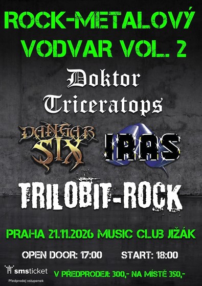 Plakát události Rock-Metalový Vodvar vol.2