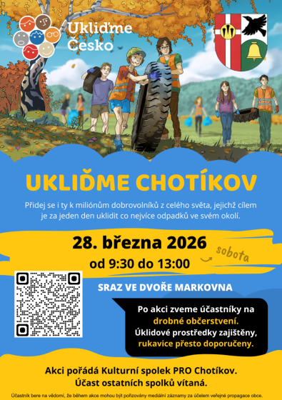 Plakát události Ukliďme Chotíkov