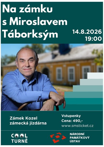 Plakát události Na zámku s Miroslavem Táborským