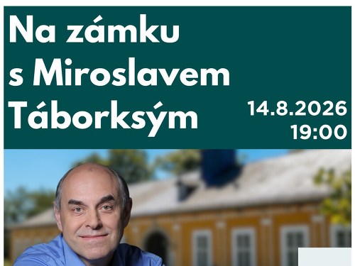 Plakát události Na zámku s Miroslavem Táborským