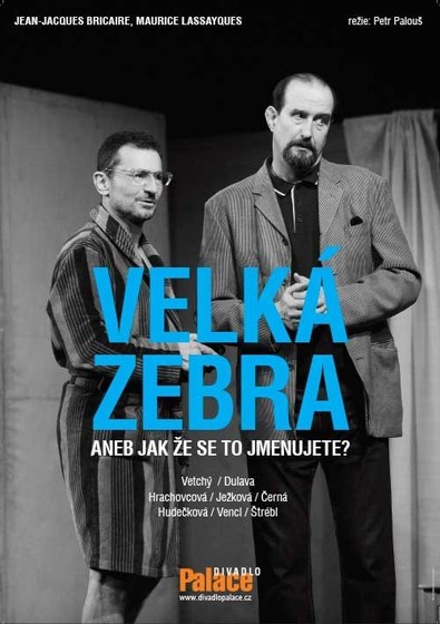 Plakát události Velká zebra aneb jak že se to jmenujete