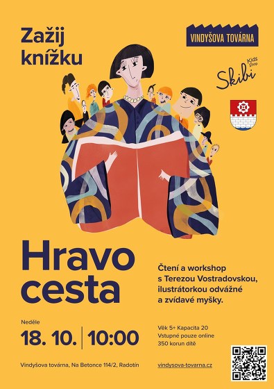 Plakát události Zažij knížku s Terezou Vostradovskou