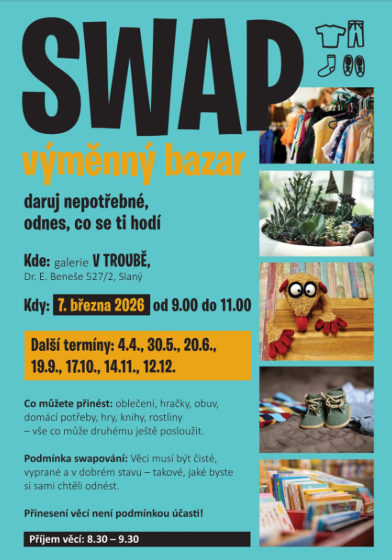Plakát události Swap - výměnný bazar