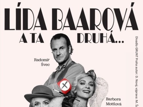 Plakát události Lída Baarová a ta druhá - divadelní představení
