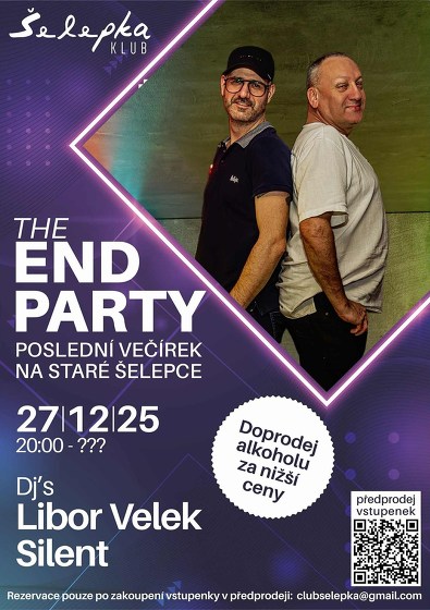 Plakát události The End Party