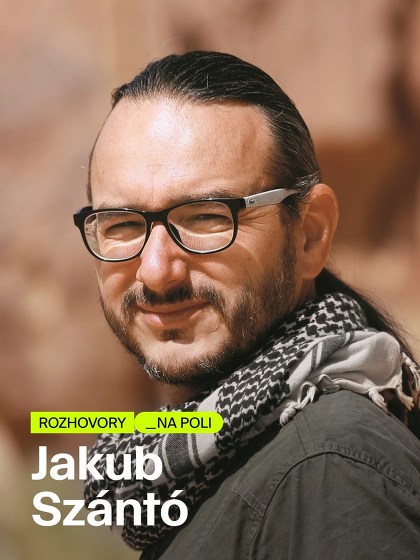 Plakát události Jakub Szántó v Přímé řeči s Petrem Vavrouškou