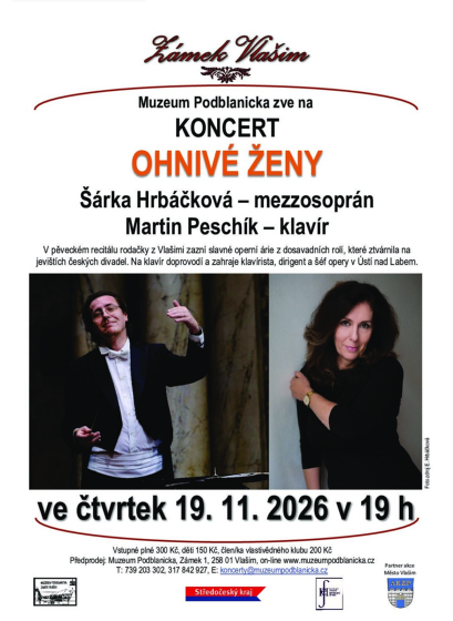 Plakát události Koncert Ohnivé Ženy