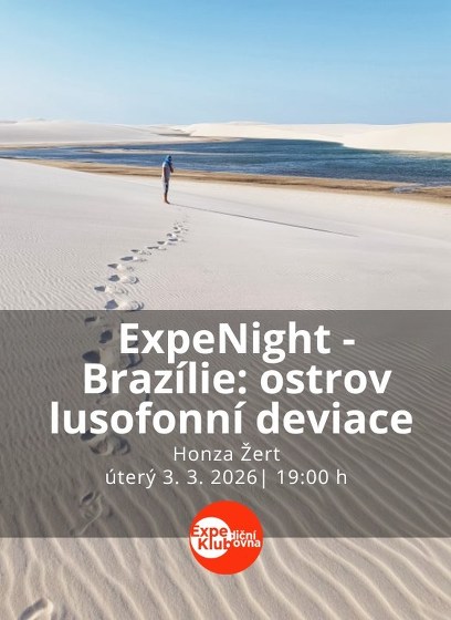 Plakát události Expe Night - Brazílie: ostrov lusofonní deviace